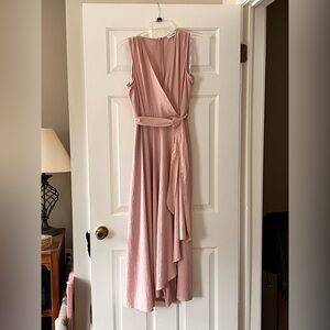 Calvin Klein Sleeveless Dusty Rose Jumpsuit
